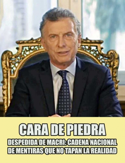 Macri usó la cadena nacional para autoelogiarse con mentiras y datos falsos