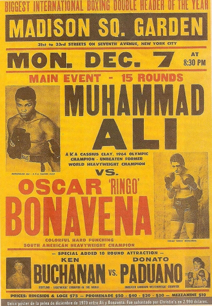 Oscar Ringo Bonavena, el campeón sin corona