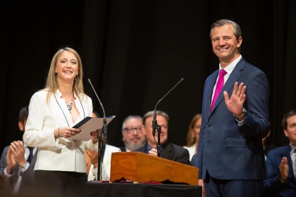 Durísimo primer discurso de Adán Bahl contra el legado de Varisco