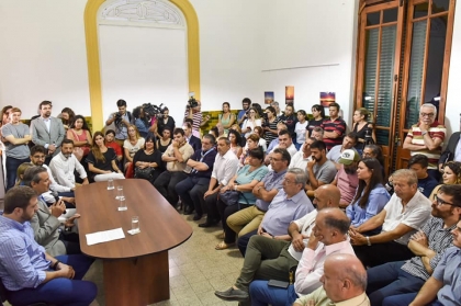 Adán Bahl presentó el Consejo Social Paraná contra el hambre