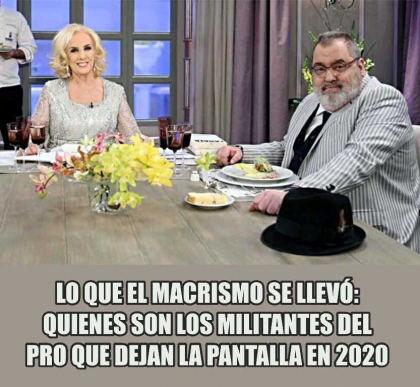 Lo que el macrismo se llevó: Quienes son los militantes PRO que dejan la pantalla en 2020