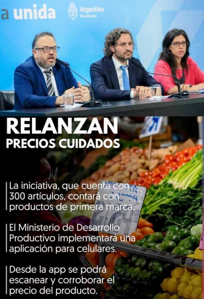 Relanzan Precios Cuidados con primeras marcas y el repunte del consumo como objetivo