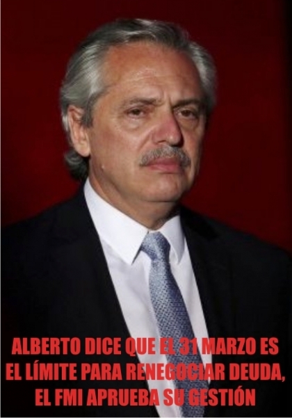 Alberto acusó al FMI de financiar la campaña de Macri y pide tiempo para pagar esa deuda