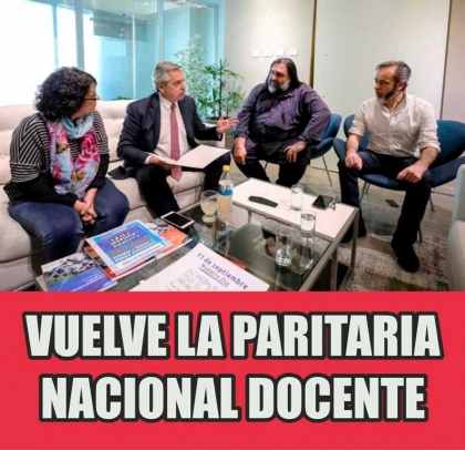 Negociar con tiempo: El Gobierno reabrió la paritaria nacional docente y en las próximas horas convocarán a los gremios