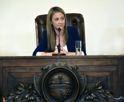 Andrea Zoff, vice intendenta de Paraná, realizó un balance de la gestión