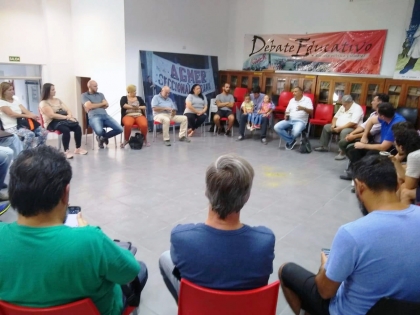 Reunión de la Multisectorial Entre Ríos: ATE y CTA- Autónoma convocan a movilizar contra el FMI