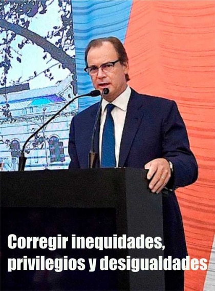 Corregir inequidades, privilegios y desigualdades