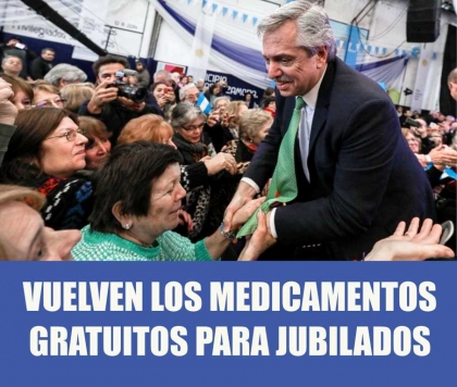 Alberto Fernández anunció 170 medicamentos gratuitos para los 5 millones de afiliados al PAMI