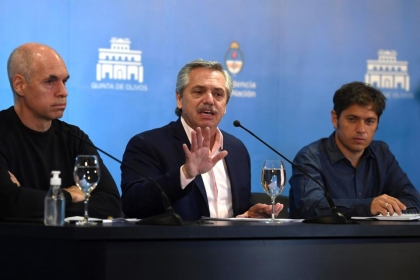 Alberto Fernández decidió suspender las clases por dos semanas para que no se propague el coronavirus 