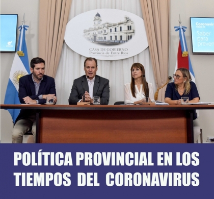 Política provincial en los tiempos del coronavirus