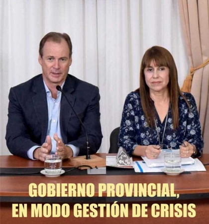 Gobierno provincial en modo gestión de crisis