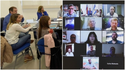Encuentro virtual: Gustavo Bordet pidió 