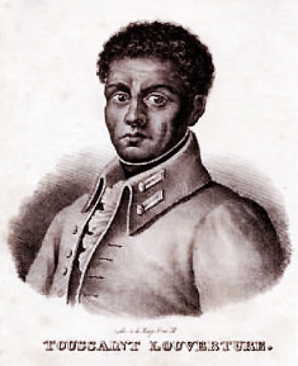 Toussaint-Louverture encabeza una revolución jacobina en Haití