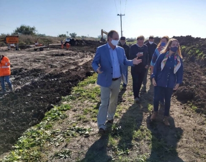 Gustavo Bordet reactiva obras de infraestructura vial para movilizar la economía