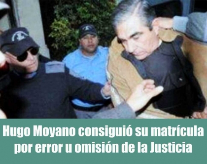 La provincia inhabilitó la matrícula de Hugo Moyano, el médico condenado por delitos de lesa humanidad