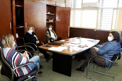 El gobierno continúa trabajando de forma articulada con el municipio de Paraná en materia de género