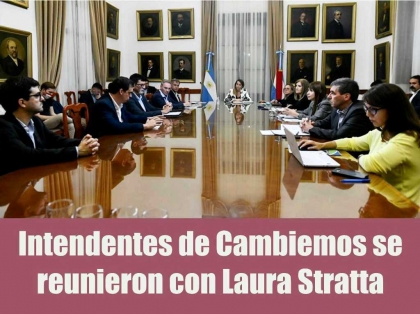 Intendentes de Cambiemos se reunieron con Stratta: 
