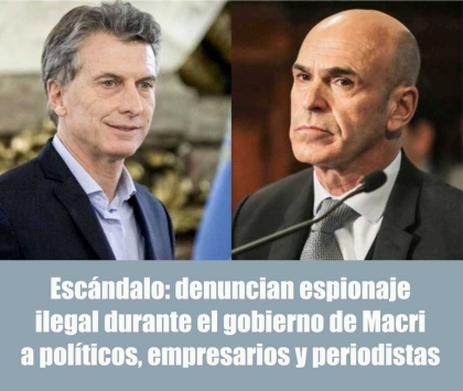 La denuncia de espionaje ilegal a la AFI alcanzaría a Macri