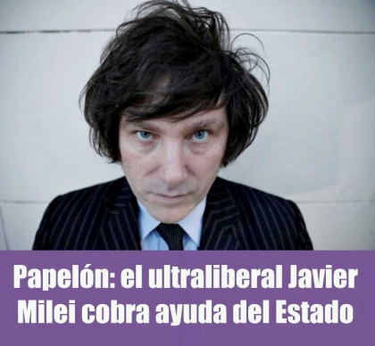 Denuncian que Javier Milei recibió subsidio del Estado