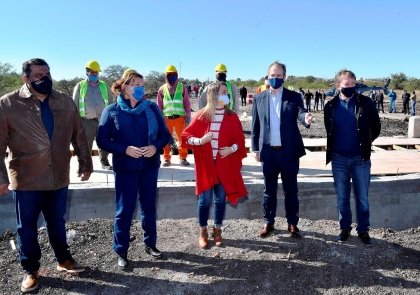 Bordet resaltó la reactivación de las obras viales para el sector productivo que generan empleo