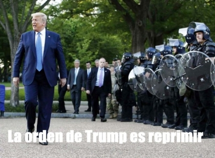 Trump amenazó a los gobernadores para que aplasten las manifestaciones