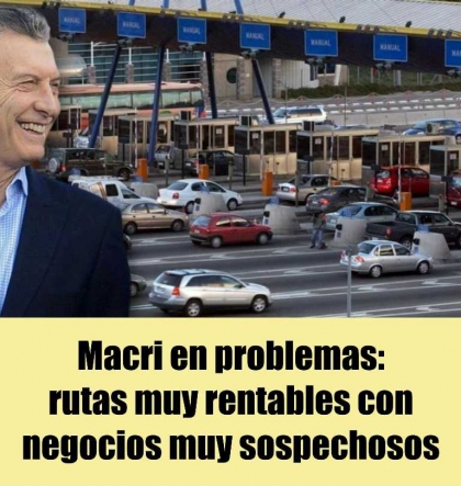 Por los chanchullos con los peajes, piden allanar en España una empresa de la que Macri es socio