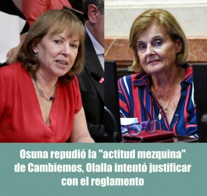 Blanca Osuna repudió la 
