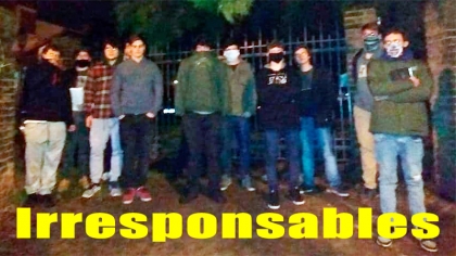En Paraná, un grupo de irresponsables realizó una “choripaneada” en plena cuarentena
