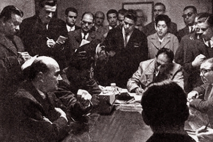 Un decreto de la dictadura civil del radical Guido veta a todos los partidos en el que figuren peronistas