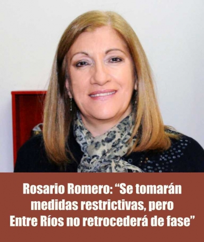 La ministra de Gobierno, Rosario Romero, aclaró cuál es la situación provincial