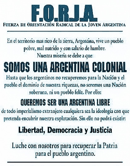 Forja de valientes: Patria, Pan y Poder al Pueblo
