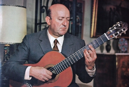 Eduardo Falú, notable guitarrista y compositor de gran calidad