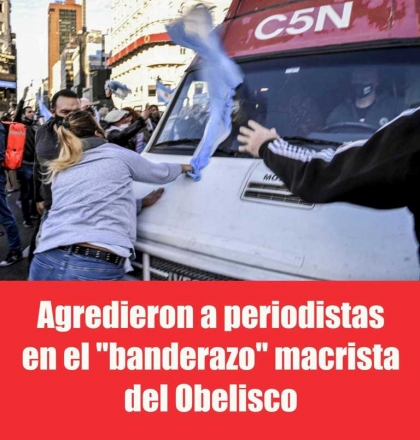 Agredieron a periodistas en el 