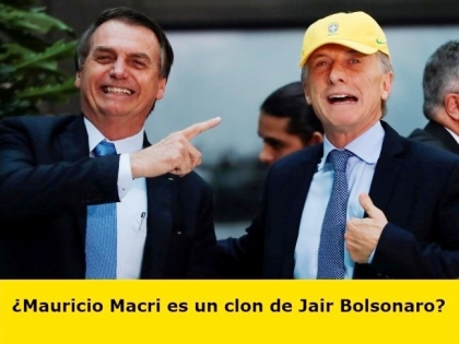 ¿Mauricio Macri es un clon de Jair Bolsonaro?