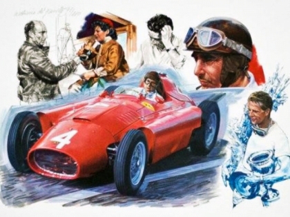 Juan Manuel Fangio, quíntuple campeón de Fórmula 1