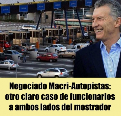 Negociado de los peajes: 