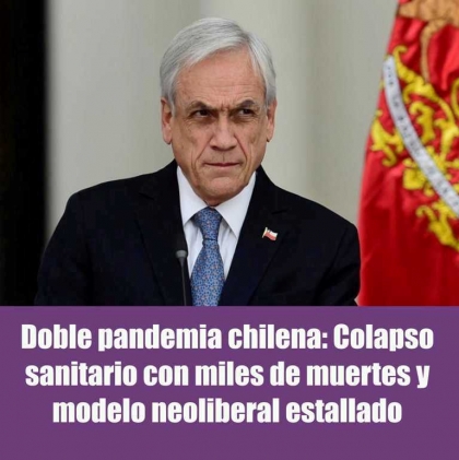 Doble pandemia chilena: Colapso sanitario con miles de muertes y modelo neoliberal estallado