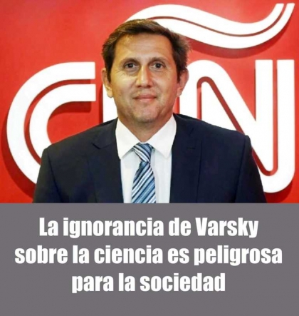 Periodista deportivo atacó a los científicos que combaten el coronavirus