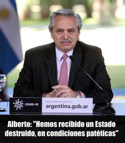 Alberto pidió a los trabajadores 