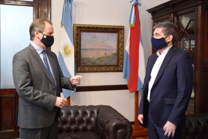 Gustavo Bordet define los términos en que se dará la renegociación de la deuda provincial