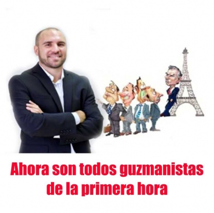 Ahora son todos guzmanistas de la primera hora