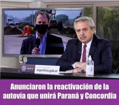 Gustavo Bordet: La obra de la Ruta 18 es trascendental para Entre Ríos