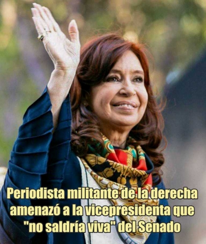 Cristina y senadores peronistas denuncian amenazas de muerte por aprobar la reforma judicial