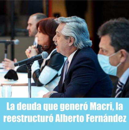 La deuda que generó Macri, la reestructuró Alberto Fernández