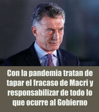 La oposición macrista está enamorada de la pandemia