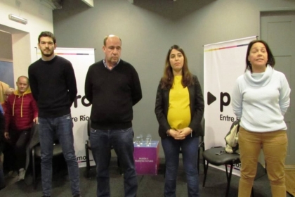 Tampoco en Paraná se logró la unidad: se enfrentan Acosta y Gainza