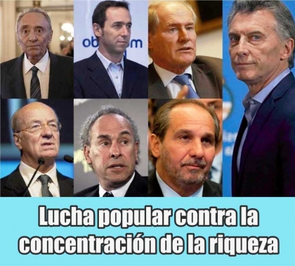 Lucha popular contra la concentración de la riqueza
