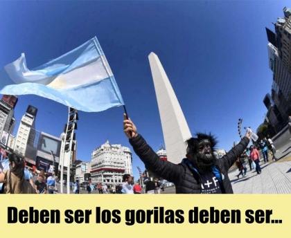Pese a la cuarentena, el Obelisco fue el epicentro de una nueva marcha opositora gurka