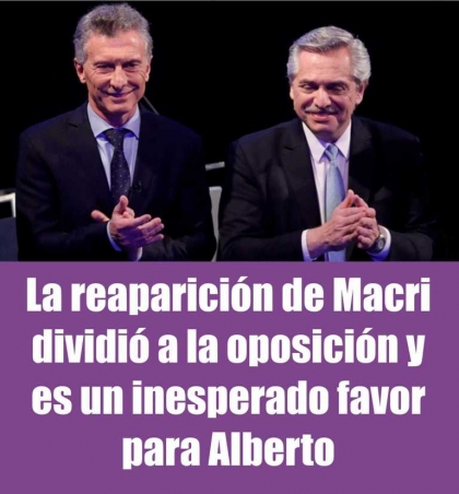 Mauricio Macri reapareció mintiendo, como siempre