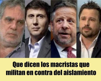 Segunda ola en Europa: que dicen los macristas que militan en contra del aislamiento